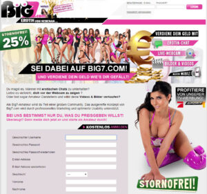 Geld verdienen bei Big7